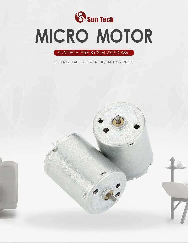 High Speed Dc Electric Motors 24 36 Volt Micro 37d Dc Motor Sre370e