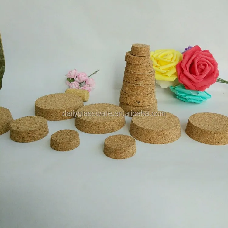 Low Moq Customize Tapered Cork Stoppers For Jars And Bottles Bung Bungs