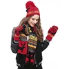 winter scarf and hat set warm scarf for woman children winter hat sets