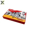 Custom self assemble gift box with handle for interactive English program