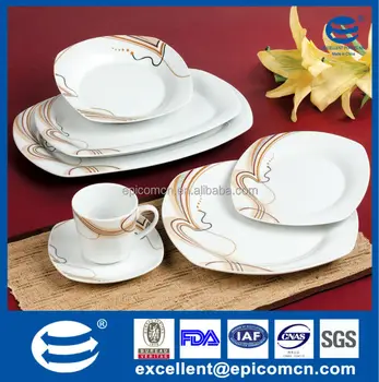 Super White Porcelain Dinnerware Wholesale Modern Square Dinnerware ... Super White Porcelain Dinnerware Wholesale Modern Square Dinnerware ...