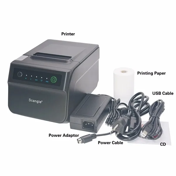 Newest 80mm Thermal Receipt Pos Printer Pos Inkjet Printer Sgt-88iv ...