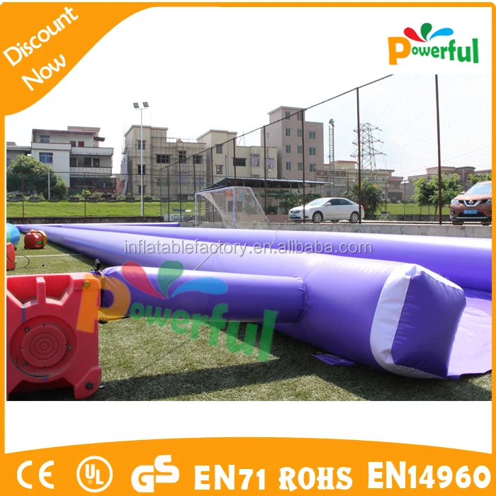 super custom 1000 ft slip n slide inflatable slide the city