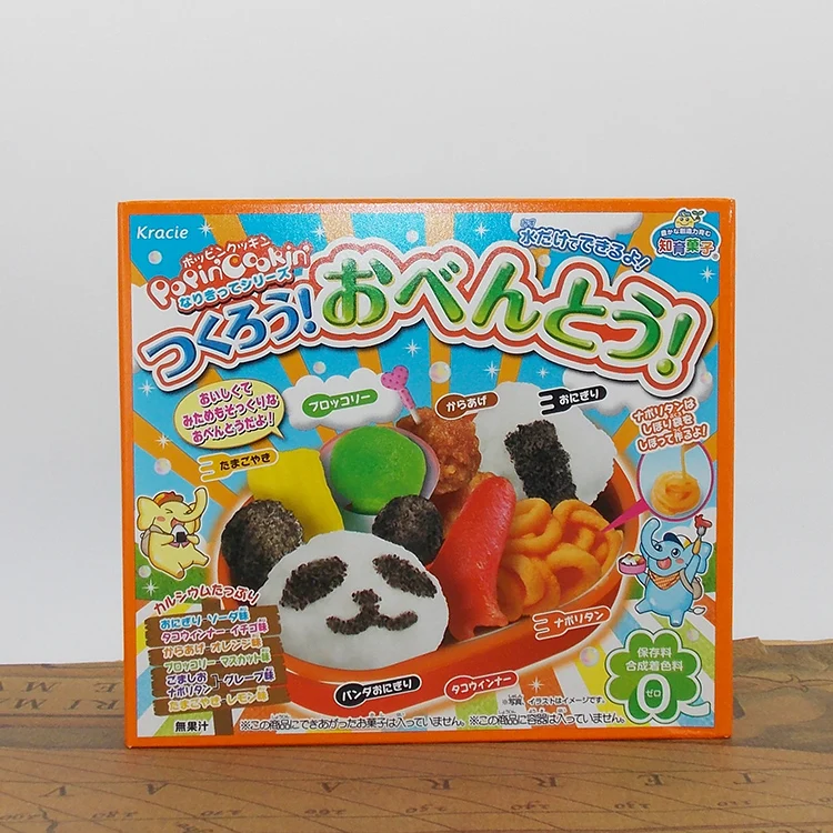 1bag Popin Cook Panda Rice Food DIY Toys Kracie Panda Rice cookin happy kitchen Japanese candy