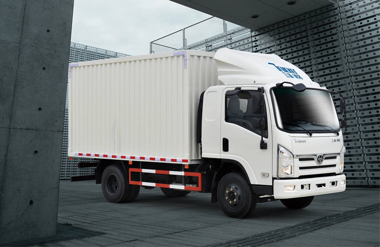 small box 6 wheel 2 ton 3 ton lorry container truck dimensions