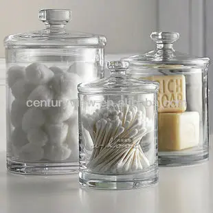 Small Clear Glass Decorative Candy Jar Food Storage Jar Buy