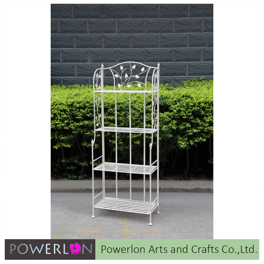 Wrought Iron Metal Antique White Flower Stand Shelf With Good Quality From Factory Buy Wedding Flower Stands Tall Flower Stand Wrought Iron Tiered Plant Stand Product On Alibaba Com