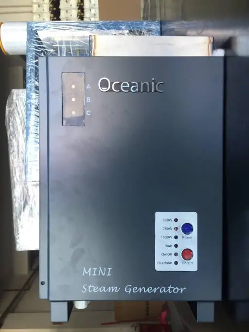 Own Oceanic brand steam aroma Fragrance wall mounted 1KW Mini steam generator for sauna room