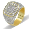 High quality mens diamond stone ring designs for men gold