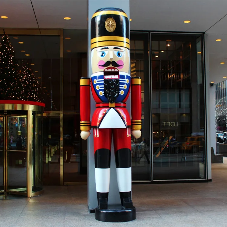 Christmas Decoration Outdoor Resin Nutcracker Statue Buy Resin