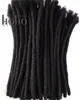 [HOHO DREADS] Top quality human hair #1 black 16 inch afro kinky crochet braids