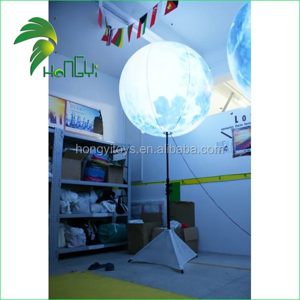 팽창 Led 스탠드 풍선 주도 풍선 조명 극 Pvc - Buy 풍선 극 Product on Alibaba.com