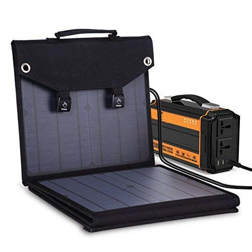 folding solar charger 100w 4 fold 25w each solar panel charging kit to all kinds of portable solar power generator