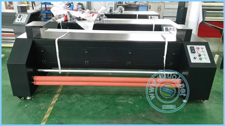 Cheap roller large format sublimation heat press cloth automatic fabric roll to roll heat transfer printing machine