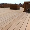 Soild 3D cedar wood plastic composite decking board decks WPC outdoor decorate flooring