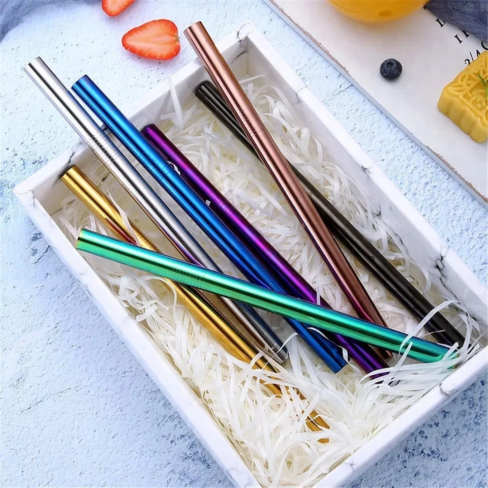 Reusable Colored 12mm Bubble Tea Straws Buy 12mm Colored Straws For