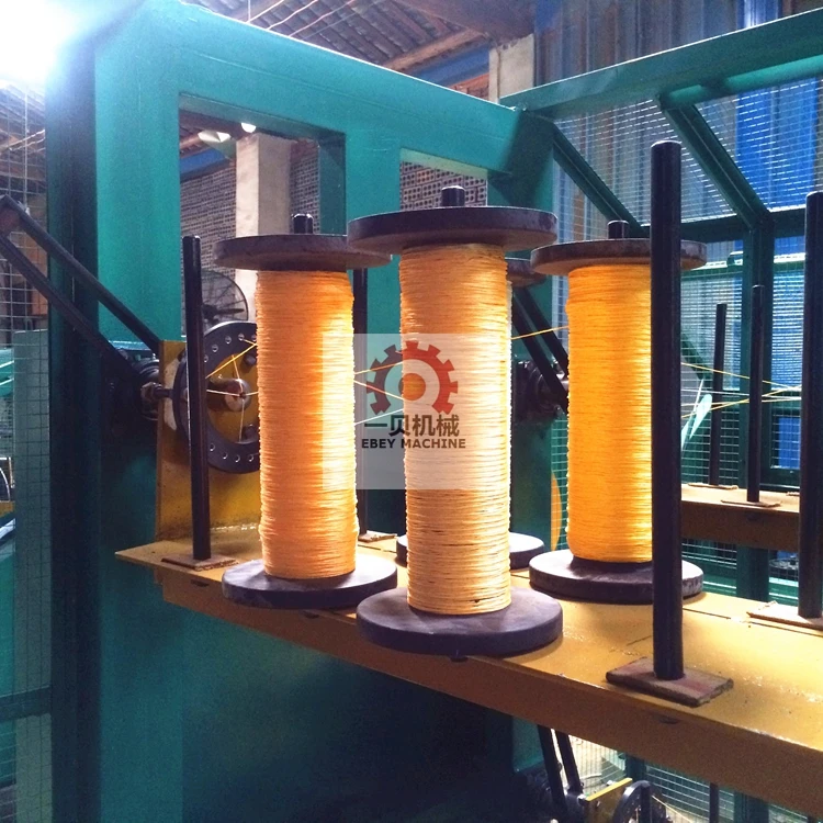 Pp Flat Yarn Extruder Twisted Used Plastic Rope Making Machine Buy Pp