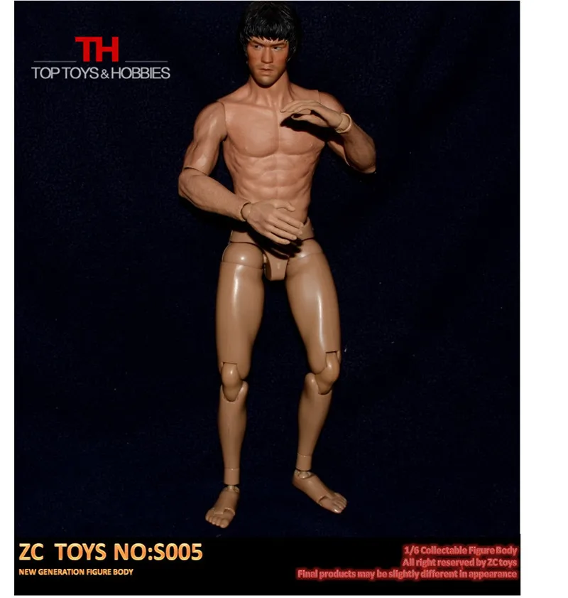 1//6 scale Custom male Narrow Shoulder body normall height fit hot toys TTM head