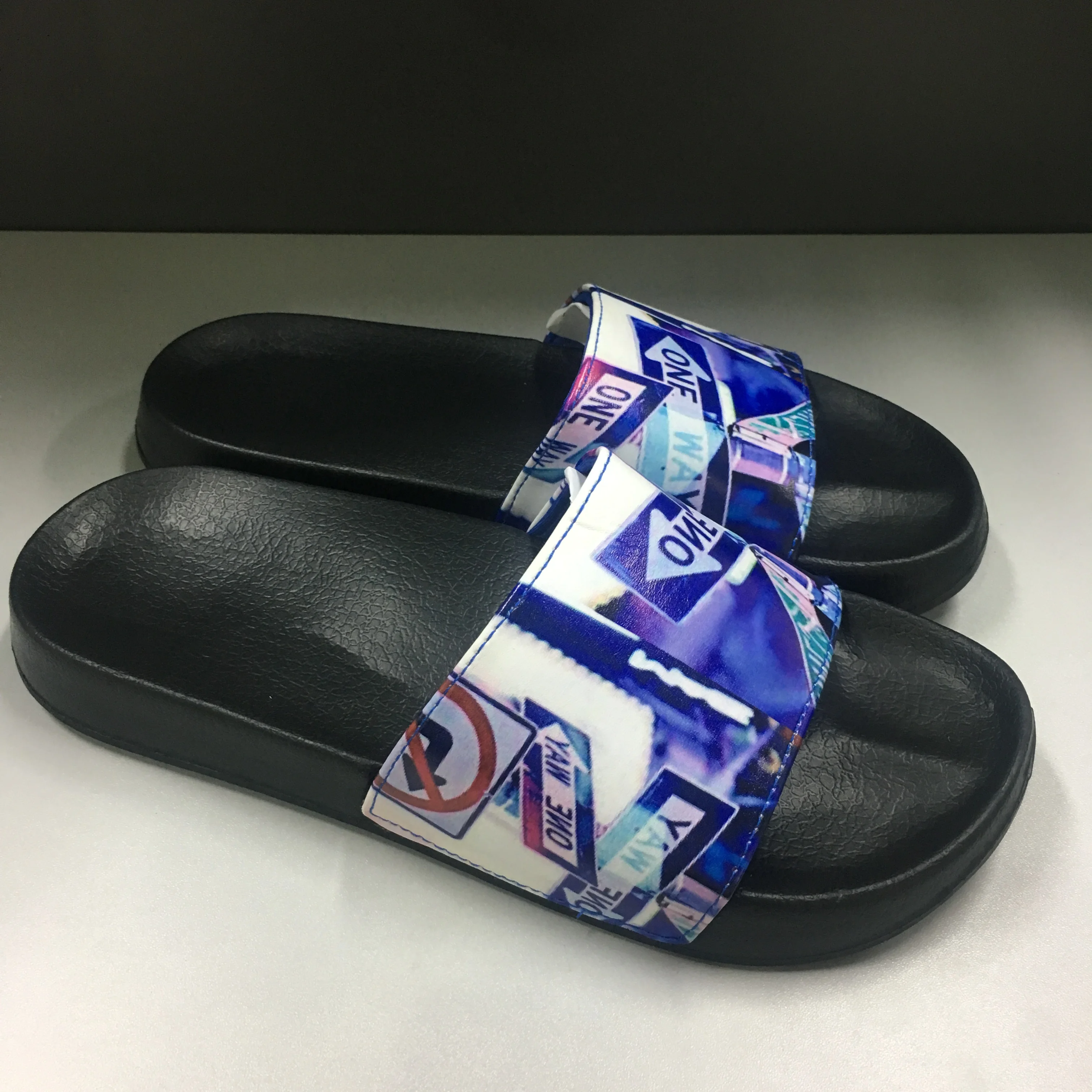 custom slide sandals