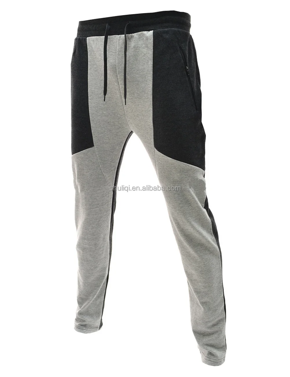 boys plain black joggers