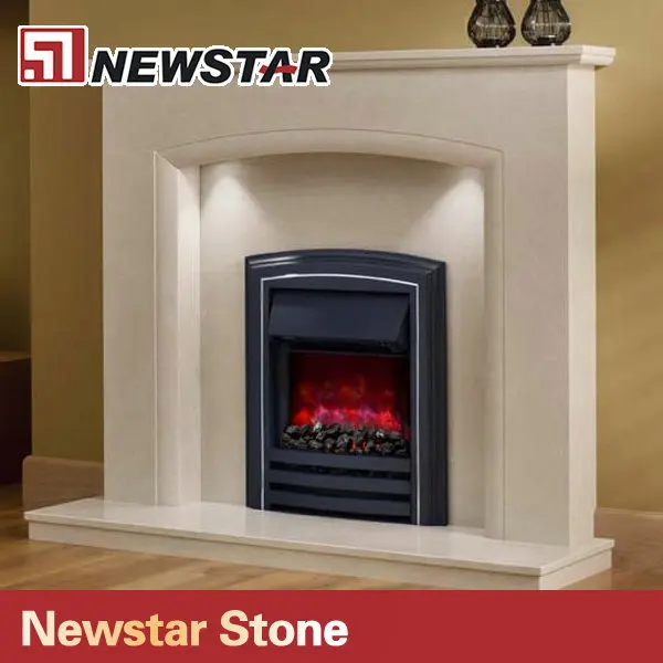 Chimenea De Decoración De Piedra Para El Hogar,Diseño Prefabricado