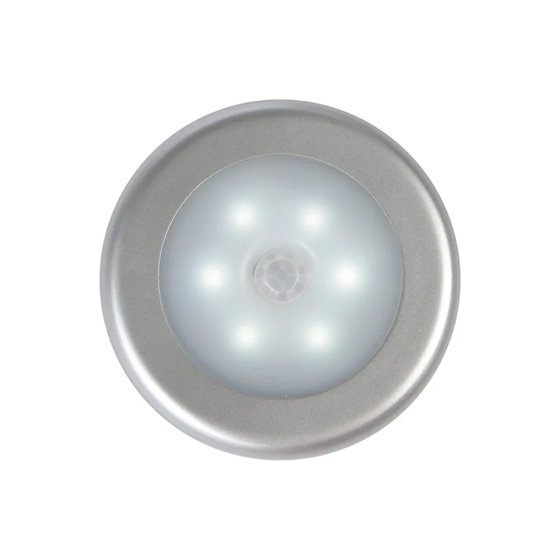 Conduziu a Lâmpada de Indução Contas de Luz Seção Fina Rodada Night Light Corredor Armários Roupeiro Secretária Lâmpada 2835 Indoor Casa Ligh 2 rodada night light corredor corredor armários roupeiro