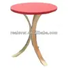 Simple design land wood side coffee table