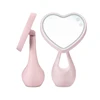 Multifunctional Led Vanity Mirror Lamp Adjustable Brightness Support Reading Makeup Mirror With Mobile Power