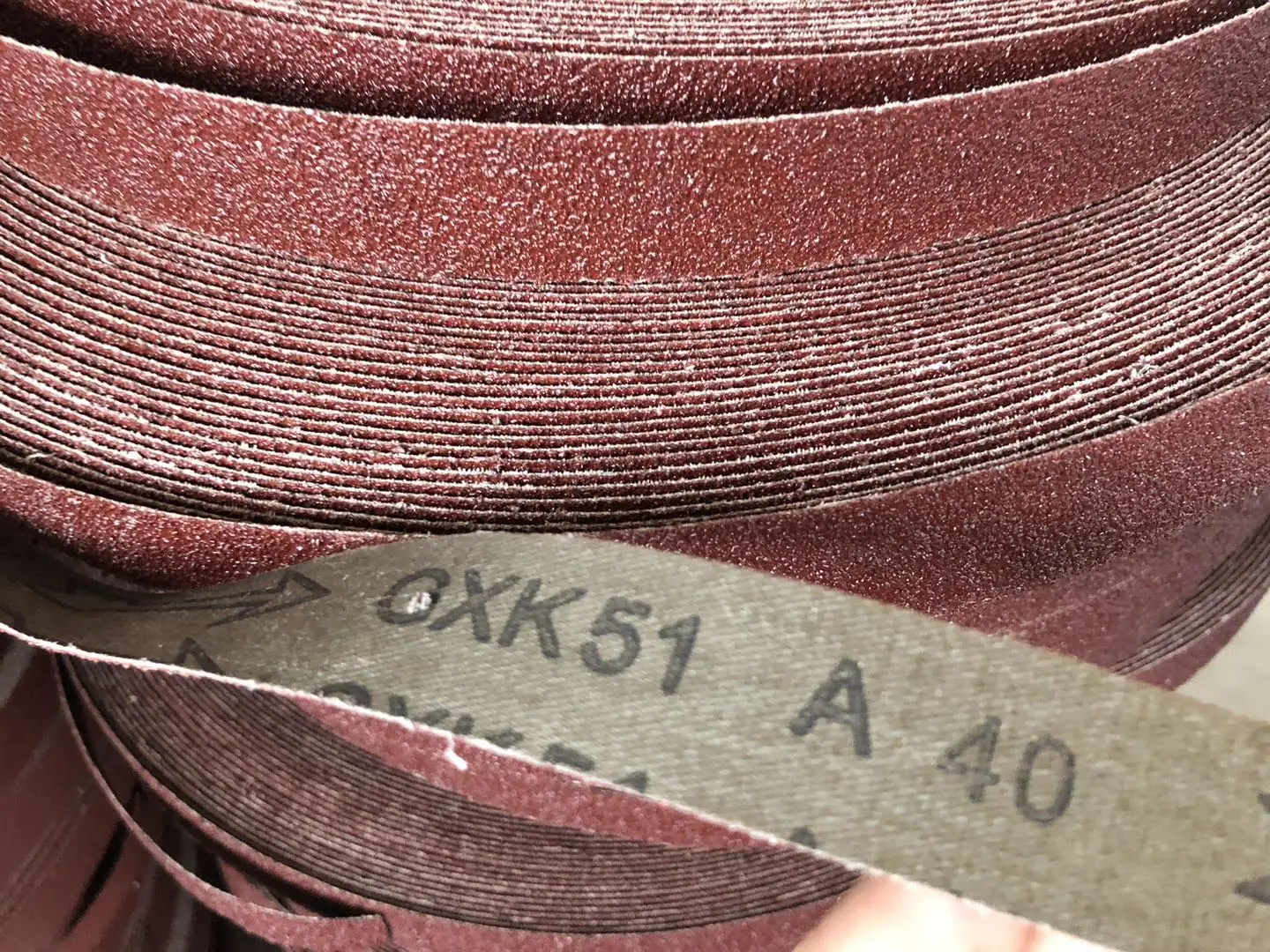 Abrasive Cloth Jumbo Rolls With Different Materials For Sanding Belt