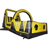 Fun outside children's big obstacle course for birthday party