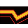 Custom 100%polyester Latex Rubber Pride Flag