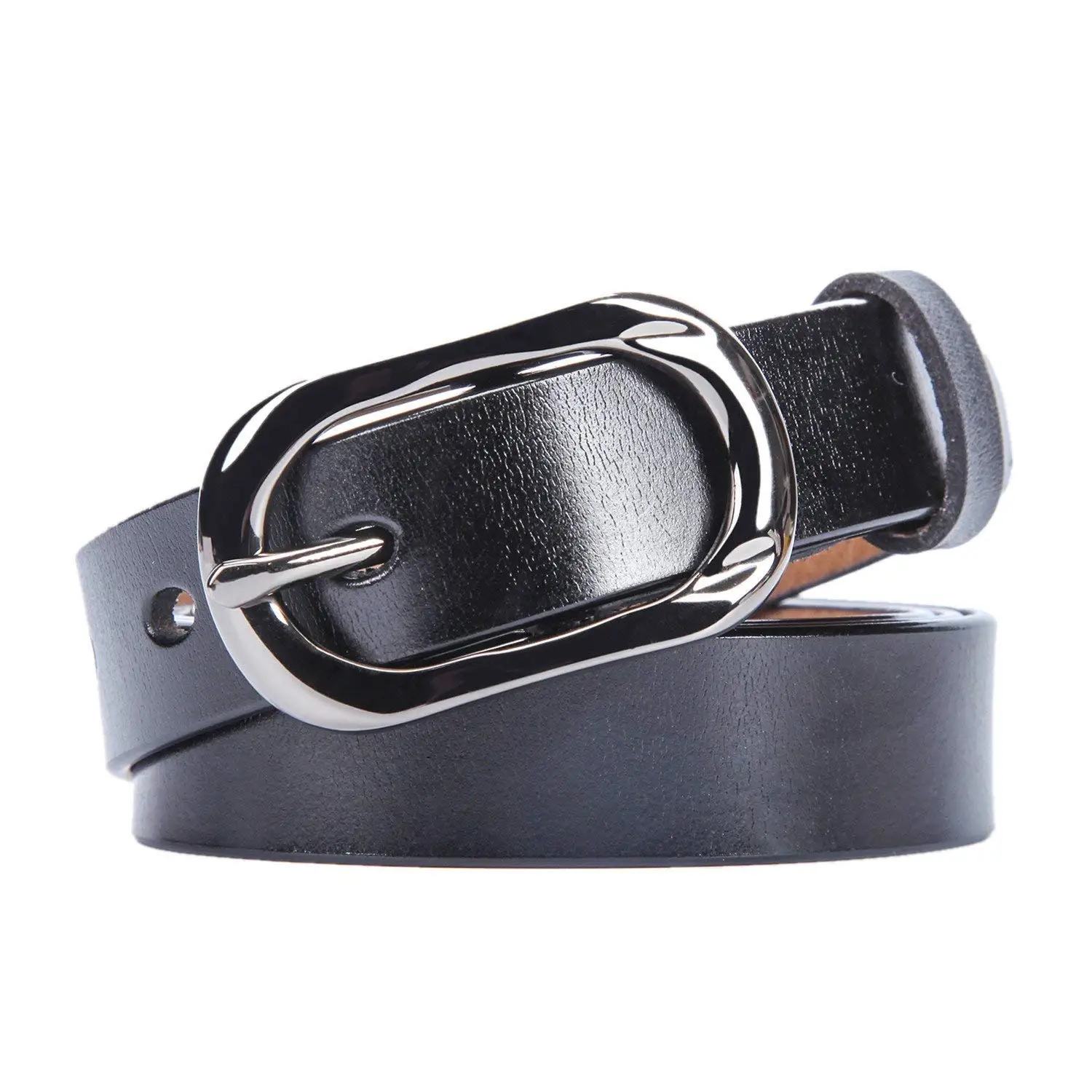 Ya Jin Fashion Velvet Pin Buckle Designer Dress Belts with Ring for Women Girls