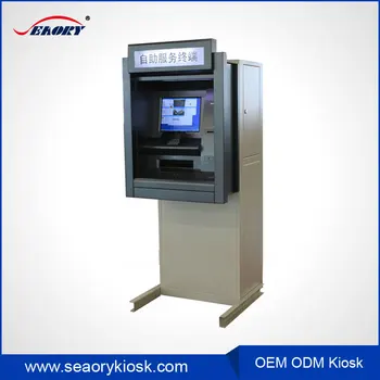 Atm Kiosk With Cash Deposit Bitcoin Exchange Currency Machine Buy Bitcoin Exchange Currency Machine Vending Machine Kiosk Kiosk Payment Machine - 