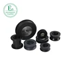 OEM tear resistance Polyurethane elastomer pulley wheels bushing injection moulding plastic PU parts