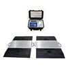 Dynamic hard aluminum alloy axle weight scale for traffic controlling