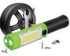 COB Car Timely Inspection magnetic work light led lights with Safety Hammer Broken window escape telescopic flexible flashlight