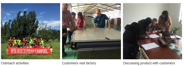 Customers visit our factory06