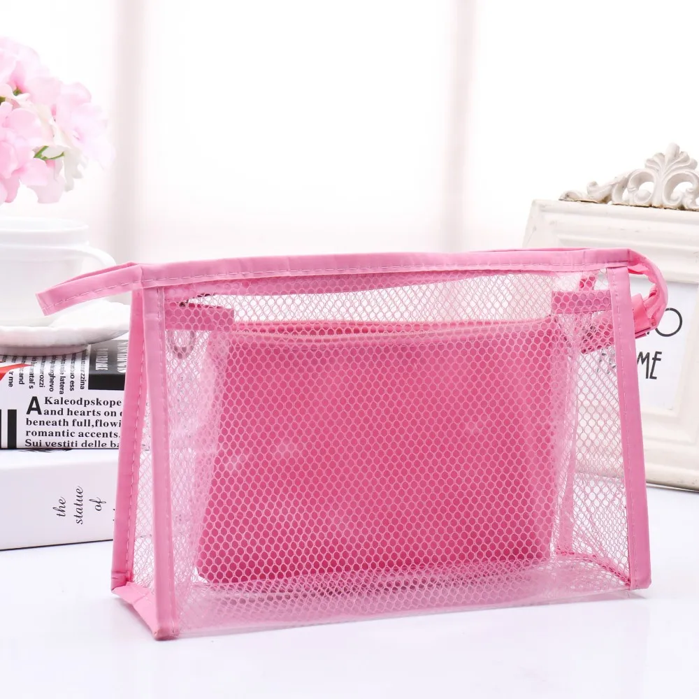 clear makeup bag personalised