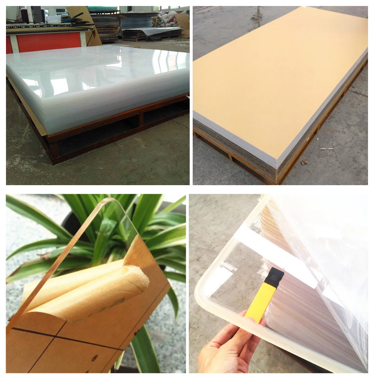 Tablero Acrílico Transparente Hoja Para Precio De Acrílico 3mm - Buy