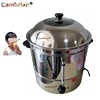 20-110C temperature adjustable electric 48L sweet cup corn kiosk steamer with auto warmer