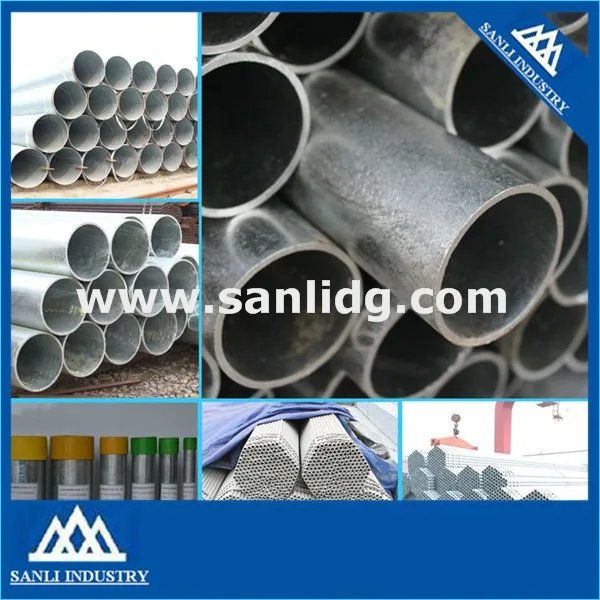 High Quality Ms Pre Galvanized Steel Pipes With Competitive Price