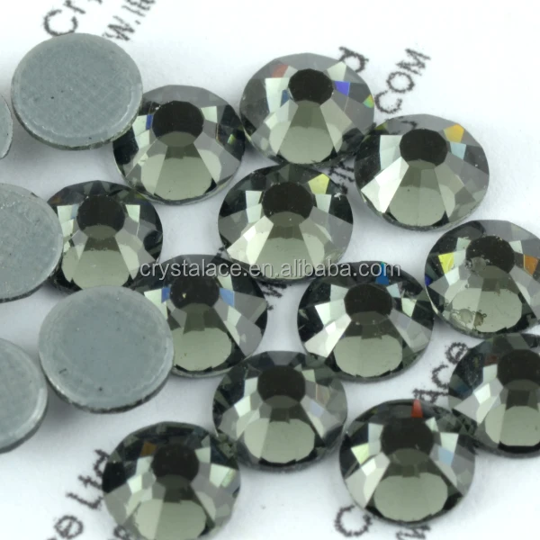 Factory directly wholesale rhinestone olivine colour hot fix crystals for apparel fashion