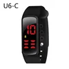 Colorful led potty watch 30 60 90 countdown timers children watch