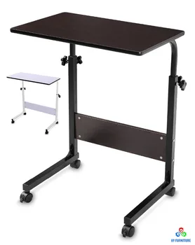 Movable Simple Computer Table Design Table On Wheels Wholesale