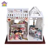 Assembled diy miniature dollhouse plan toys wooden toys