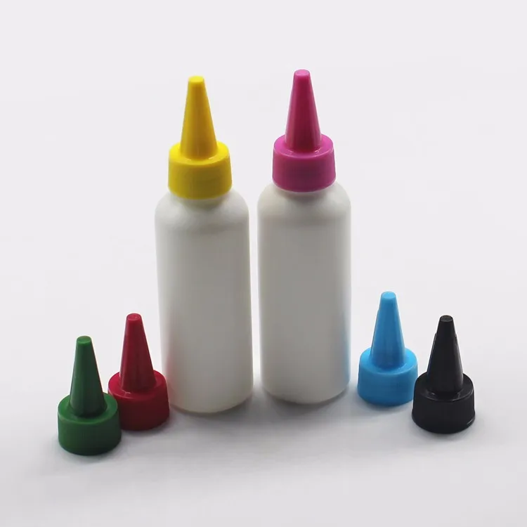 Empty 100ml Plastic Hdpe Squeeze Bottle With Dropper Nozzle 120ml 150ml