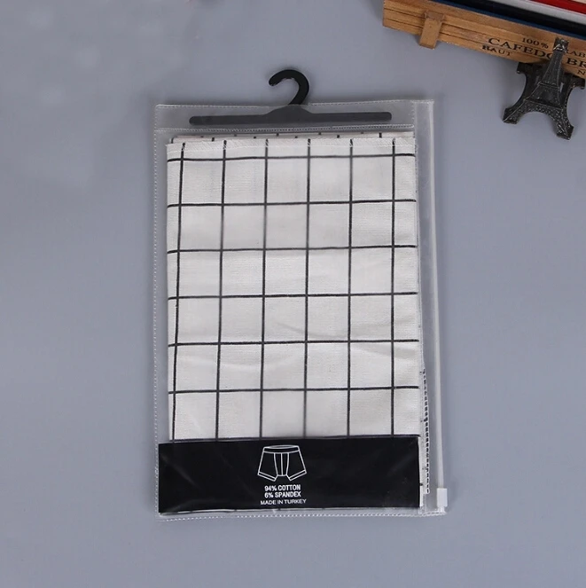 Good Quality Zip Lock Plastic Garment Bag With Hanger Hook Buy