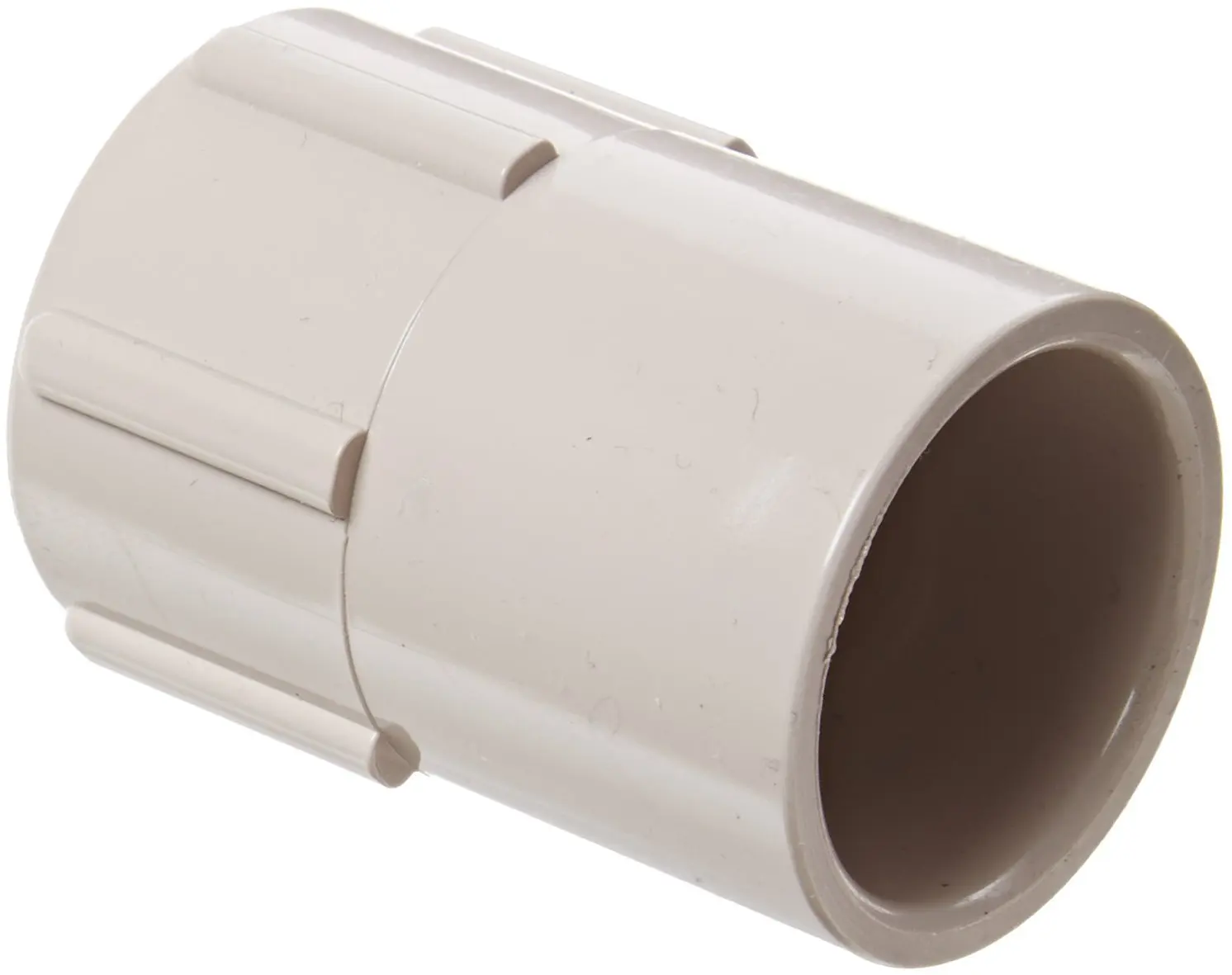 Spears 435G Series PVC Pipe Fitting Adapter Gray 1/2 Socket x 3/8 NPT