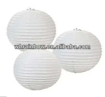 chinese paper lanterns white