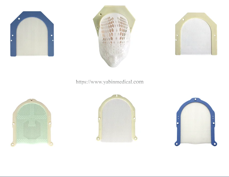 Thermoplastic Radiotherapy Mesh Masks For Radiation Therapy Head